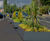 Bespoke powder-coated steel planters for highway scheme 9