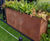 Bespoke corten steel planters, RBGE show garden 6