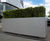 Bespoke movable steel planters for Porsche forecourt 5