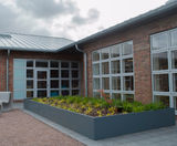 Bespoke steel planters, Autism Day Care & Respite Centre - on this page