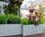 Bespoke modular planters for small intimate garden 3