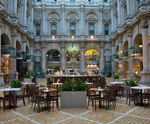 Custom steel planters – Threadneedle Bar, Royal Exchange