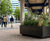 Bespoke planters, South Quay Plaza development 4
