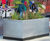 Bespoke stainless steel planters, Ealing Council 6