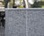 Large, granite-clad steel planters for streetscape 5