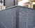 Large, granite-clad steel planters for streetscape 8