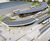 Bespoke powder-coated steel planters for transport hub 3