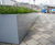 Bespoke powder-coated steel planters for transport hub 0