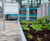 Bespoke powder-coated steel planters for transport hub 6
