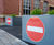 Bespoke powder coated planters for urban development 8