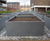 Large bespoke steel planters for residential development 3