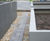 Large bespoke steel planters for residential development 8