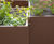 Bespoke powder-coated steel planters for Devon Mansions 3