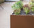 Bespoke powder-coated steel planters for Devon Mansions 9