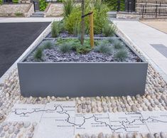 Bespoke steel planters - Parkside Quarter, Isle of Dogs