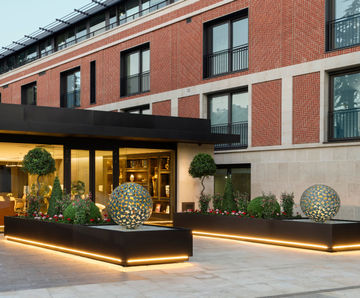Bespoke planters - 'super-prime' residential development