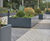 Bespoke steel planters - Channelsea House, Stratford 5