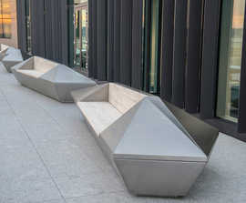 Bespoke steel outdoor seating