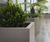 Bespoke steel planters for The Bath House, Jersey 0