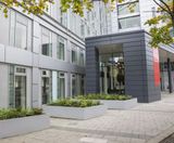 Bespoke steel planters - 40 Torphichen Street, Edinburgh - on this page
