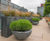 Bespoke zinc planters for London office roof garden 1