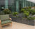 Bespoke zinc planters for London office roof garden 9