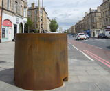 Corten steel street planters for Edinburgh Council - on this page