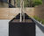 Bespoke steel planters, Edinburgh's largest office block 3