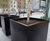 Bespoke steel planters, Edinburgh's largest office block 0