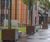 Movable steel planters for landmark urban development 2
