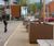 Movable steel planters for landmark urban development 0