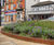 Bespoke corten steel planter-benches for public realm 9