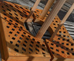 Corten steel tree grilles