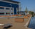 Corten steel street furniture package for Tyseley Wharf 3