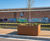 Corten steel street furniture package for Tyseley Wharf 4