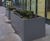 Bespoke steel planters - No 1 Spinningfields, Manchester 4