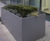 Bespoke steel planters - No 1 Spinningfields, Manchester 8