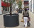 Bespoke aluminium tree planters for retail expansion 7