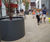 Bespoke aluminium tree planters for retail expansion 9