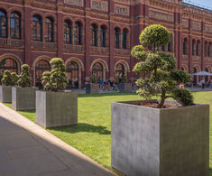 Bespoke tree planters - Victoria & Albert Museum, London