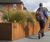 Bespoke corten steel planters 1