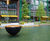 Bespoke steel planters for restaurant in Embassy Gardens 1