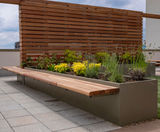 Planters and seating for Telford Homes development - on this page