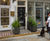 Aluminium large street planters - Motcomb St, London 1