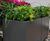 Aluminium large street planters - Motcomb St, London 2