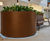 Large bespoke steel planters for residential atrium 5