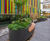 Planters with seating for Art Deco building refurb 3
