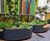 Planters with seating for Art Deco building refurb 4