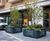 Bespoke, movable, branded steel planters - Kidbrooke Village SE3 0