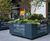 Bespoke, movable, branded steel planters - Kidbrooke Village SE3 5
